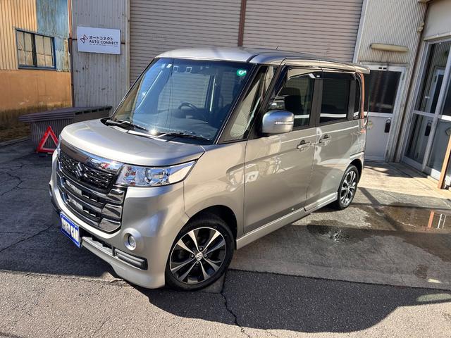 スペーシアカスタムZ ベースグレード ワンオーナー フルセグSDナビ DVD CD Bluetooth バックカメラ スマートキー デュアルブレーキカメラ ドラレコ ETC 純正15インチアルミ アイドリングストップ HID フォグ(3枚目)