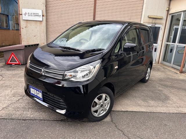 eKワゴン M キーレス ワンセグSDナビ CD ラジオ バックカメラ アイドリングストップ ETC アームレスト ベンチシート(2枚目)