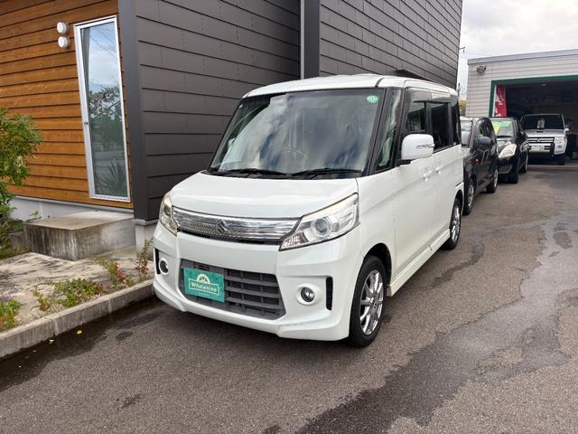 スペーシアカスタム ＴＳ　ターボ車　両側電動スライド　スマートキー＆プッシュスタート　ナビＴＶ（2枚目）