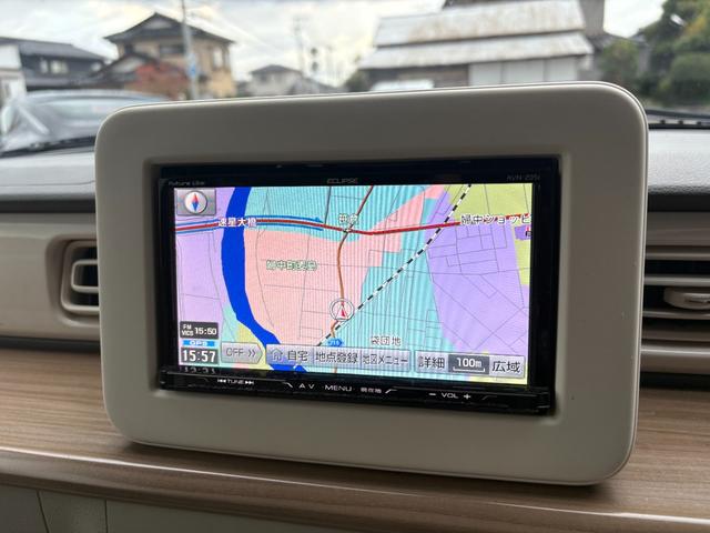 アルトラパン X レーダーブレーキサポート SDナビ フルセグ BLUETOOTH スマートキー&プッシュスタート シートヒーター(6枚目)