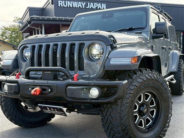 ジープ・グラディエーター ルビコン　４ＷＤ　社外バンパー　サイドステップ　ＯＺキャノピー　１７インチＡＷ　黒革　デジタルミラー　ナビ・フルセグ　バックカメラ　ドラレコ（45枚目）