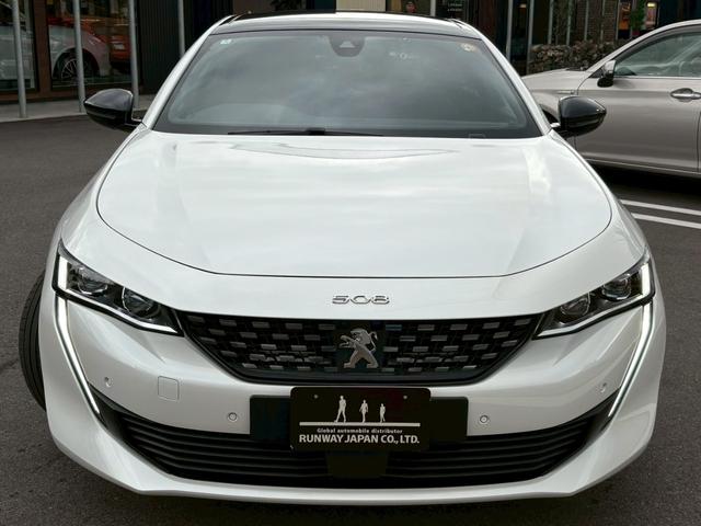 508 GTハイブリッド パノラミックSR 黒革 シートヒータ メモリ付パワーシート FOCALオーディオ ナビ・フルセグ サラウンドビューカメラ LEDヘッドライト 社外ドラレコ(前後タイプ)(2枚目)