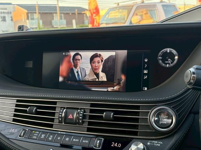 LS LS500 Fスポーツ OPエアロ ムンルーフ 白革 マークレビンソン HUD フルセグ パノラミックビュM デジタルミラ Cソナ(11枚目)