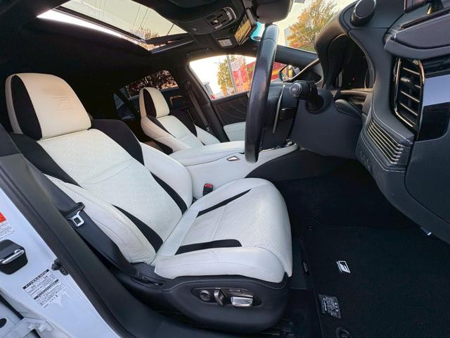 LS LS500 Fスポーツ OPエアロ ムンルーフ 白革 マークレビンソン HUD フルセグ パノラミックビュM デジタルミラ Cソナ(31枚目)