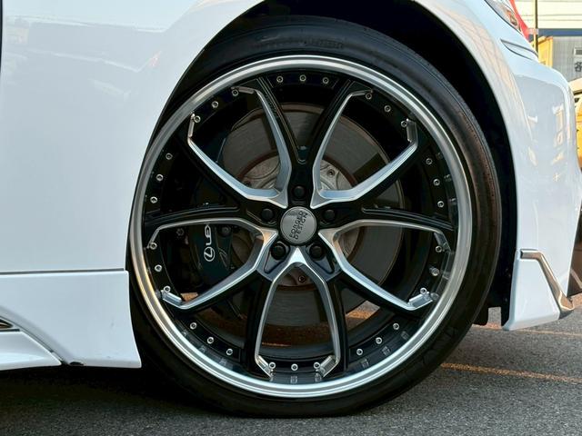 LS LS500 Fスポーツ OPエアロ ムンルーフ 白革 マークレビンソン HUD フルセグ パノラミックビュM デジタルミラ Cソナ(39枚目)