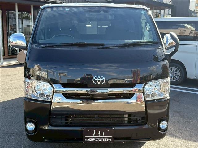 レジアスエースバン スーパーＧＬ　ダークプライムＩＩ　ロングボディ　ディーゼルターボ　４ＷＤ　ターボ　セーフティセンス　両側パワースライドドア　バックカメラ内蔵ミラー　ＬＥＤヘッドライト　コーナーセンサー　ナビ・フルセグ　ＥＴＣ車載器（2枚目）