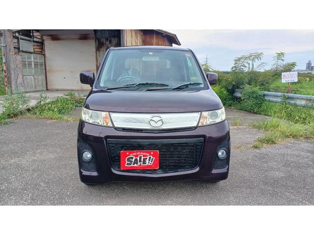 AZワゴンカスタムスタイル XS 内外装仕上げ 距離4万キロ台 ナビ TV プッシュスタート オートエアコン オゾン抗菌 キーフリーシステム スペアキー付 アルミホイール(2枚目)