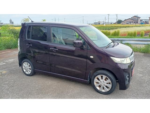 AZワゴンカスタムスタイル XS 内外装仕上げ 距離4万キロ台 ナビ TV プッシュスタート オートエアコン オゾン抗菌 キーフリーシステム スペアキー付 アルミホイール(5枚目)