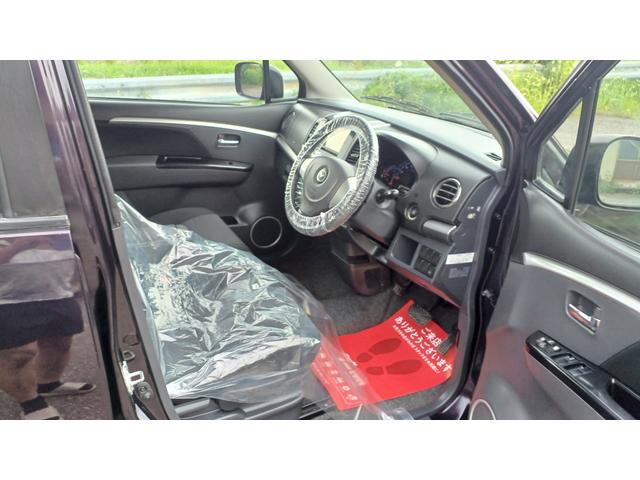 AZワゴンカスタムスタイル XS 内外装仕上げ 距離4万キロ台 ナビ TV プッシュスタート オートエアコン オゾン抗菌 キーフリーシステム スペアキー付 アルミホイール(28枚目)