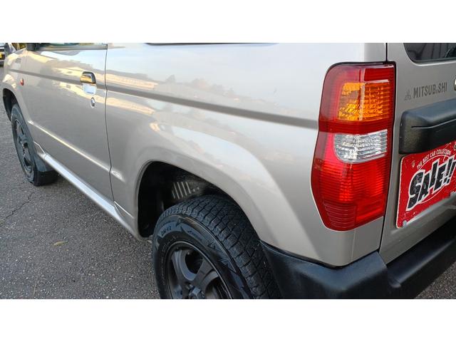 パジェロミニ V 内外装仕上げ ヘッドライト磨き 距離8万キロ台 4WD ターボ 5速ミッション 各部チッピング塗装 フォグランプ キーレス ホイールペイント オゾン抗菌(18枚目)