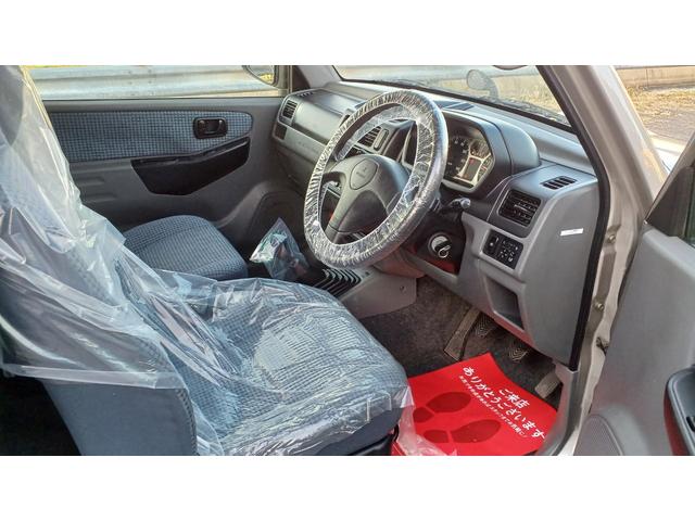 パジェロミニ V 内外装仕上げ ヘッドライト磨き 距離8万キロ台 4WD ターボ 5速ミッション 各部チッピング塗装 フォグランプ キーレス ホイールペイント オゾン抗菌(28枚目)