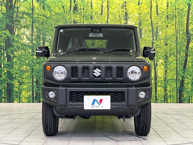 ジムニー ＸＣ　届出済未使用車　４ＷＤ　衝突被害軽減システム　スマートキー　ＬＥＤヘッド　クルコン　車線逸脱警報　オートライト　オートエアコン　純正１６インチアルミ　電動格納ミラー　シートヒーター（14枚目）