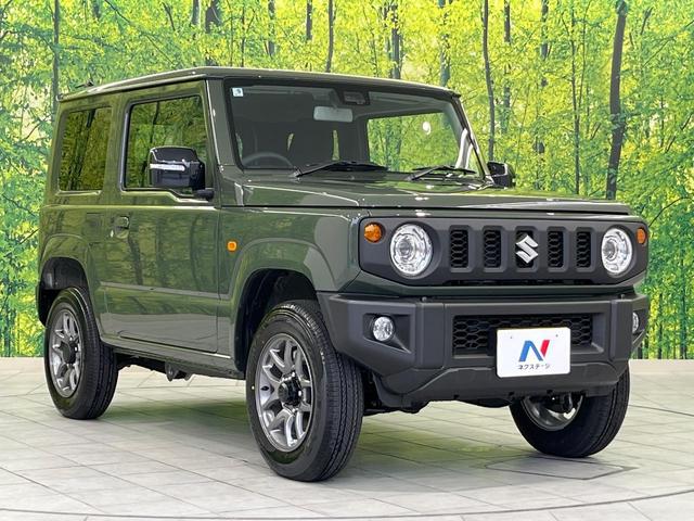 ジムニー ＸＣ　届出済未使用車　４ＷＤ　衝突被害軽減システム　スマートキー　ＬＥＤヘッド　クルコン　車線逸脱警報　オートライト　オートエアコン　純正１６インチアルミ　電動格納ミラー　シートヒーター（16枚目）