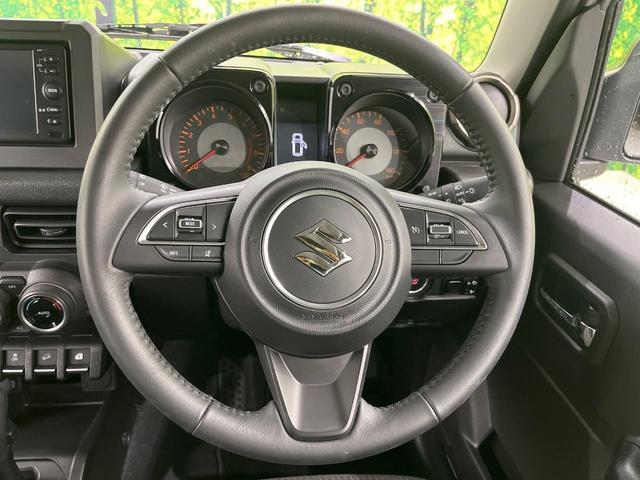 ジムニー XC 4WD ターボ SDナビ 禁煙車 ドラレコ コーナーセンサー スマートキー LEDヘッド ETC クルコン オートライト オートエアコン シートヒーター ステアリングスイッチ 純正16インチアルミ(13枚目)