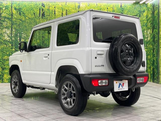 ジムニー XC 4WD ターボ SDナビ 禁煙車 ドラレコ コーナーセンサー スマートキー LEDヘッド ETC クルコン オートライト オートエアコン シートヒーター ステアリングスイッチ 純正16インチアルミ(24枚目)