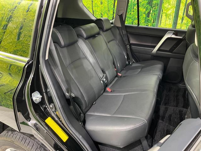 ランドクルーザープラド TX Lパッケージ 4WD SDナビ 後席モニター フロントカメラ バックカメラ 衝突被害軽減システム レーダークルーズ 禁煙車 レザーシート 前席シートエアコン ドラレコ コーナーセンサー スマートキー LEDヘッド(10枚目)
