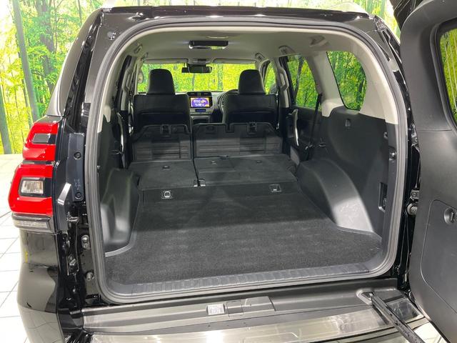 ランドクルーザープラド TX Lパッケージ 4WD SDナビ 後席モニター フロントカメラ バックカメラ 衝突被害軽減システム レーダークルーズ 禁煙車 レザーシート 前席シートエアコン ドラレコ コーナーセンサー スマートキー LEDヘッド(11枚目)