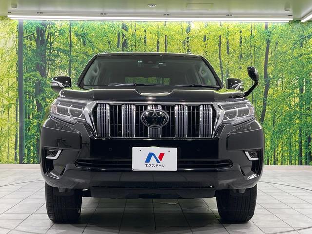 ランドクルーザープラド TX Lパッケージ 4WD SDナビ 後席モニター フロントカメラ バックカメラ 衝突被害軽減システム レーダークルーズ 禁煙車 レザーシート 前席シートエアコン ドラレコ コーナーセンサー スマートキー LEDヘッド(15枚目)