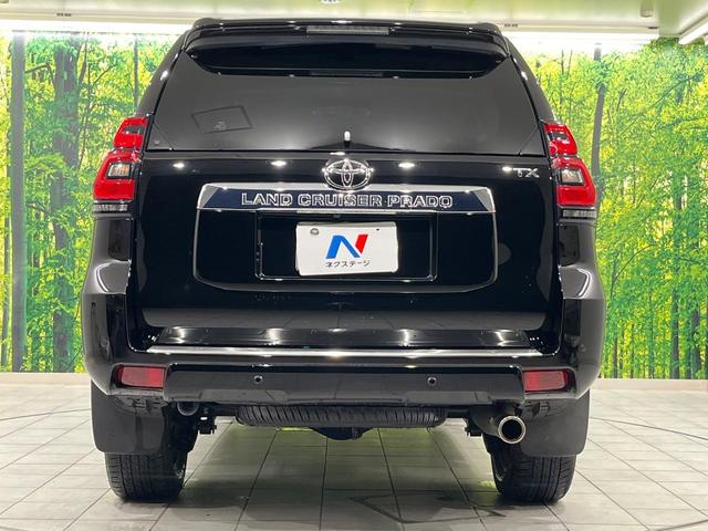 ランドクルーザープラド TX Lパッケージ 4WD SDナビ 後席モニター フロントカメラ バックカメラ 衝突被害軽減システム レーダークルーズ 禁煙車 レザーシート 前席シートエアコン ドラレコ コーナーセンサー スマートキー LEDヘッド(16枚目)