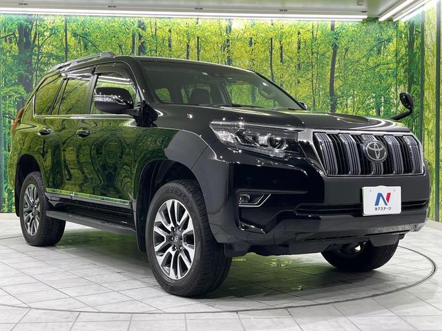 ランドクルーザープラド TX Lパッケージ 4WD SDナビ 後席モニター フロントカメラ バックカメラ 衝突被害軽減システム レーダークルーズ 禁煙車 レザーシート 前席シートエアコン ドラレコ コーナーセンサー スマートキー LEDヘッド(17枚目)