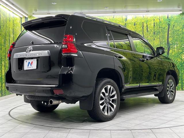 ランドクルーザープラド TX Lパッケージ 4WD SDナビ 後席モニター フロントカメラ バックカメラ 衝突被害軽減システム レーダークルーズ 禁煙車 レザーシート 前席シートエアコン ドラレコ コーナーセンサー スマートキー LEDヘッド(18枚目)