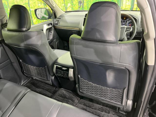 ランドクルーザープラド TX Lパッケージ 4WD SDナビ 後席モニター フロントカメラ バックカメラ 衝突被害軽減システム レーダークルーズ 禁煙車 レザーシート 前席シートエアコン ドラレコ コーナーセンサー スマートキー LEDヘッド(35枚目)
