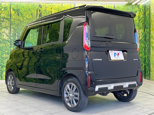 デリカミニ T プレミアム 4WD 両側電動ドア 全周囲カメラ レーダークルーズ 禁煙車 ハーフレザーシート コーナーセンサー スマートキー LEDヘッド ETC オートライト オートエアコン 純正15インチアルミ(61枚目)