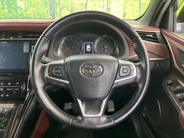 ハリアー エレガンス BIGX9インチナビ Bluetooth再生 ドライブレコーダー バックカメラ フルセグTV ETC ボルドー内装 禁煙車 LEDヘッドライト フロントフォグ スマートキー サイドエアバッグ(11枚目)