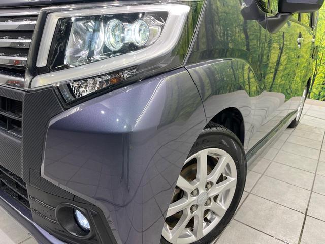 ムーヴ カスタム X SAII スマートアシスト 純正SDナビ Bluetooth再生 バックカメラ 禁煙車 クリアランスソナー オートエアコン スマートキー LEDヘッドライト フロントフォグ ドアバイザー プライバシーガラス(12枚目)