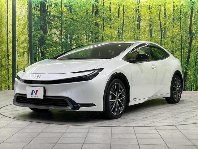 プリウス Ｚ　４ＷＤ　１２．３型ナビ機能付きディスプレイオーディオ　禁煙車　全周囲カメラ　衝突被害軽減システム　レーダークルーズ　電動リアゲート　パワーシート　コーナーセンサー　ＬＥＤヘッド　ＥＴＣ２．０（58枚目）