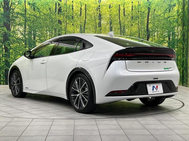 プリウス Ｚ　４ＷＤ　１２．３型ナビ機能付きディスプレイオーディオ　禁煙車　全周囲カメラ　衝突被害軽減システム　レーダークルーズ　電動リアゲート　パワーシート　コーナーセンサー　ＬＥＤヘッド　ＥＴＣ２．０（60枚目）