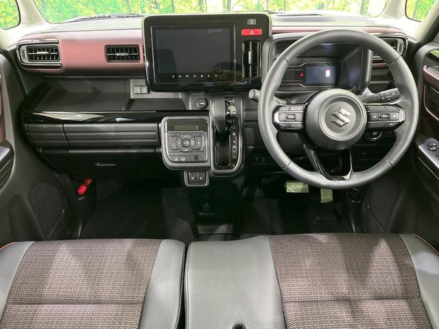 スペーシアカスタム ハイブリッドＸＳ　４ＷＤ　両側電動ドア　全周囲カメラ　衝突被害軽減システム　レーダークルーズ　禁煙車　純正ナビ　コーナーセンサー　ＬＥＤヘッド　車線逸脱警報　オートライト　オートエアコン　純正１５インチＡＷ（2枚目）