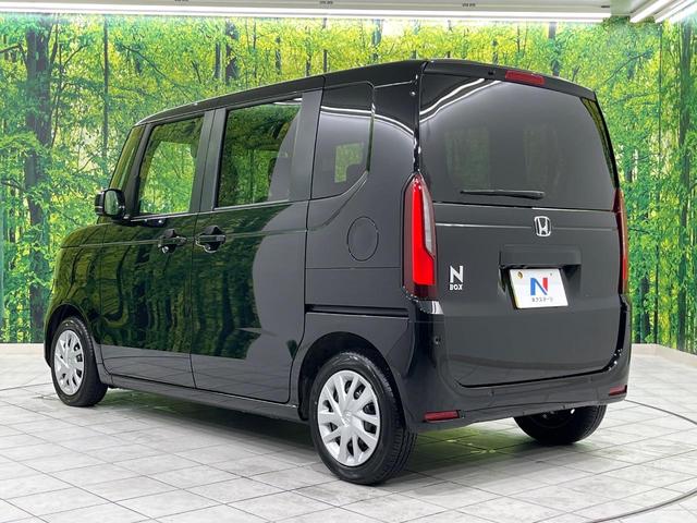 N-BOX ベースグレード 電動スライドドア 衝突被害軽減システム レーダークルーズ 禁煙車 コーナーセンサー スマートキー LEDヘッド 車線逸脱警報 オートライト オートエアコン CD再生 ステアリングスイッチ(30枚目)