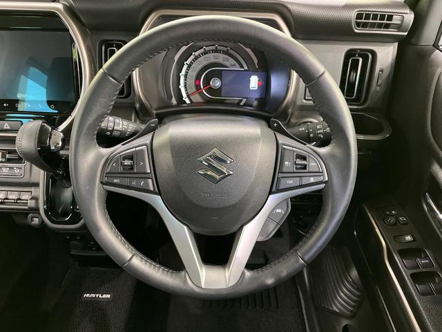 ハスラー JスタイルIIターボ 4WD 純正ナビ 全周囲カメラ 衝突被害軽減システム レーダークルーズ 禁煙車 ドラレコ コーナーセンサー スマートキー LEDヘッド ビルトインETC 純正15インチアルミ 車線逸脱警報(11枚目)