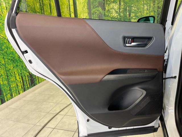 ハリアーハイブリッド Z 全周囲カメラ 純正12.3インチナビ 衝突被害軽減システム レーダークルーズ 禁煙車 ハーフレザーシート パワーシート ドラレコ コーナーセンサー スマートキー LEDヘッド ETC2.0(28枚目)