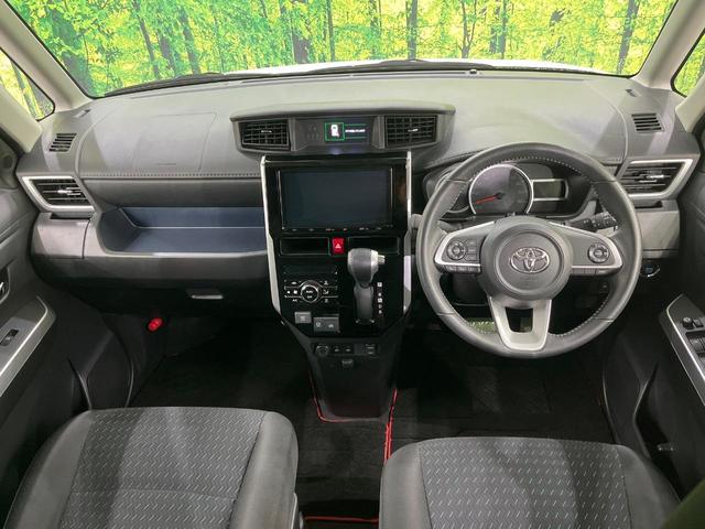 ルーミー カスタムＧ－Ｔ　スマートアシスト　両側パワースライドドア　全周囲カメラ　純正９インチナビ　Ｂｌｕｅｔｏｏｔｈ再生　ドライブレコーダー　ＥＴＣ　フルセグＴＶ　禁煙車　スマートキー　レーダークルーズ　ＬＥＤヘッドライト（2枚目）