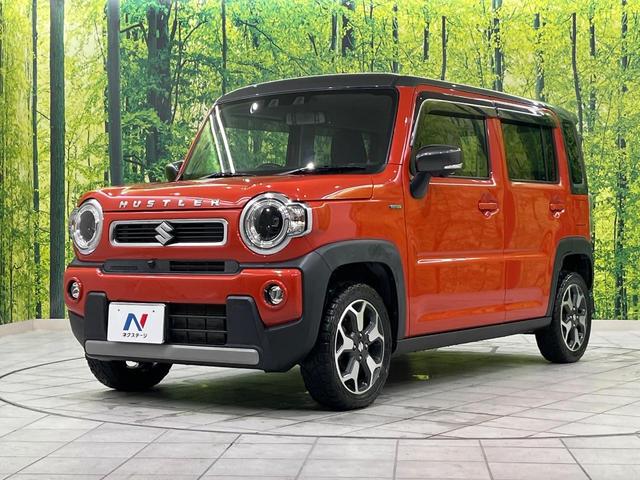 ハスラー ハイブリッドＸターボ　４ＷＤ　純正９インチナビ　全周囲カメラ　衝突被害軽減システム　レーダークルーズ　禁煙車　ドラレコ　コーナーセンサー　スマートキー　ＬＥＤヘッド　ＥＴＣ　純正１５インチアルミ　車線逸脱警報　オートライト（21枚目）