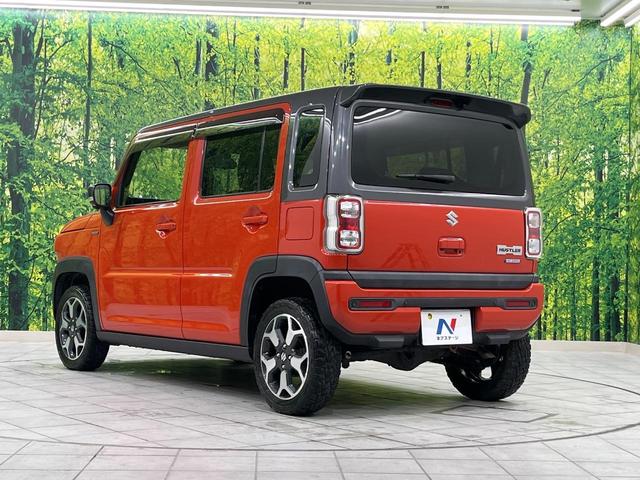 ハスラー ハイブリッドＸターボ　４ＷＤ　純正９インチナビ　全周囲カメラ　衝突被害軽減システム　レーダークルーズ　禁煙車　ドラレコ　コーナーセンサー　スマートキー　ＬＥＤヘッド　ＥＴＣ　純正１５インチアルミ　車線逸脱警報　オートライト（23枚目）