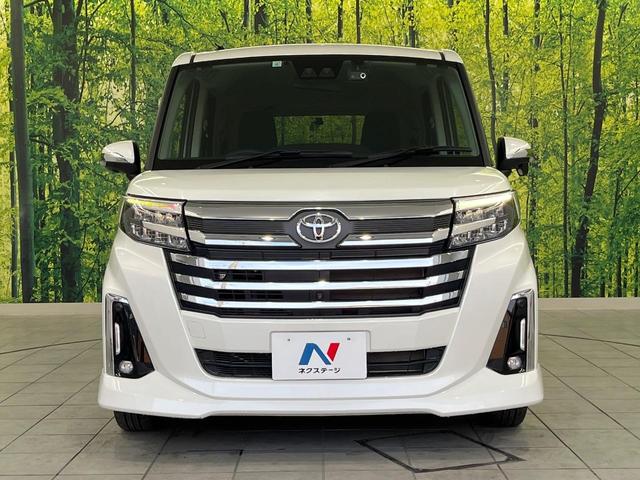 ルーミー カスタムＧ　４ＷＤ　両側電動ドア　全周囲カメラ　衝突被害軽減システム　レーダークルーズ　禁煙車　ドラレコ　コーナーセンサー　スマートキー　ＬＥＤヘッド　ＥＴＣ２．０　純正１４インチアルミ　オートライト（14枚目）