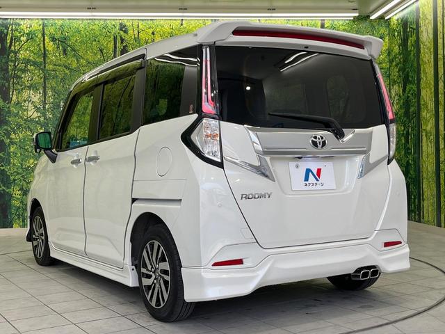 ルーミー カスタムＧ　４ＷＤ　両側電動ドア　全周囲カメラ　衝突被害軽減システム　レーダークルーズ　禁煙車　ドラレコ　コーナーセンサー　スマートキー　ＬＥＤヘッド　ＥＴＣ２．０　純正１４インチアルミ　オートライト（26枚目）