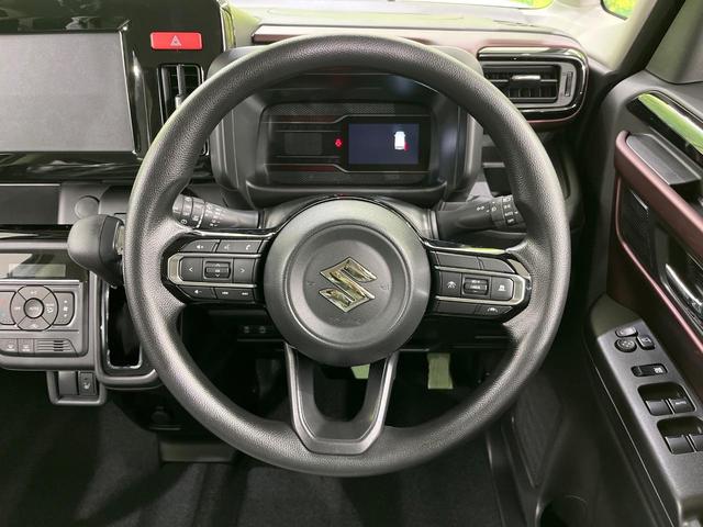 スペーシアカスタム ハイブリッドＧＳ　届出済未使用車　電動スライドドア　衝突被害軽減システム　レーダークルーズ　シートヒーター　コーナーセンサー　スマートキー　ＬＥＤヘッド　純正１４インチアルミ　車線逸脱警報　オートライト（11枚目）