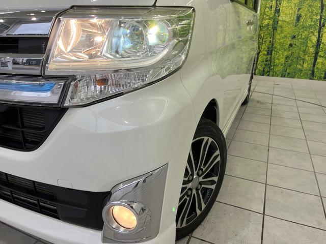 タント カスタムＲＳ　ＳＡ　衝突軽減ブレーキ　両側パワースライドドア　ナビ　フルセグＴＶ　ＥＴＣ　禁煙車　ＬＥＤヘッドライト　フロントフォグ　スマートキー　オートエアコン　オートライト　純正１５インチアルミホイール（12枚目）