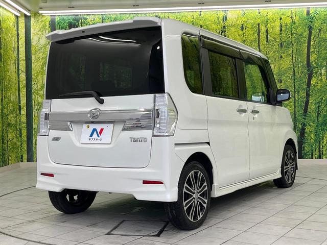 タント カスタムＲＳ　ＳＡ　衝突軽減ブレーキ　両側パワースライドドア　ナビ　フルセグＴＶ　ＥＴＣ　禁煙車　ＬＥＤヘッドライト　フロントフォグ　スマートキー　オートエアコン　オートライト　純正１５インチアルミホイール（17枚目）