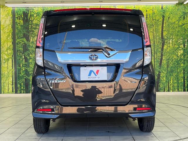 ルーミー カスタムＧ　両側電動ドア　ＳＤナビ　全周囲カメラ　衝突被害軽減システム　レーダークルーズ　禁煙車　コーナーセンサー　スマートキー　ＬＥＤヘッド　純正１４インチアルミ　オートライト　Ｂｌｕｅｔｏｏｔｈ　ＣＤ（16枚目）