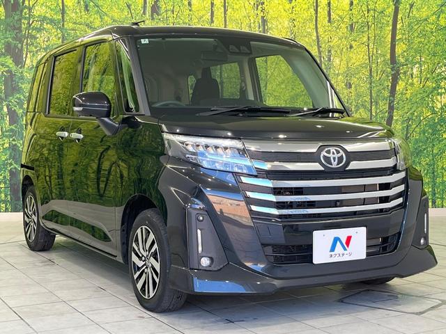 ルーミー カスタムＧ　両側電動ドア　ＳＤナビ　全周囲カメラ　衝突被害軽減システム　レーダークルーズ　禁煙車　コーナーセンサー　スマートキー　ＬＥＤヘッド　純正１４インチアルミ　オートライト　Ｂｌｕｅｔｏｏｔｈ　ＣＤ（17枚目）