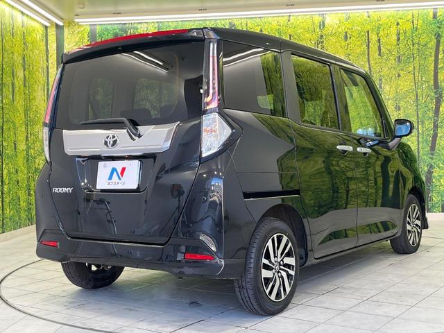 ルーミー カスタムＧ　両側電動ドア　ＳＤナビ　全周囲カメラ　衝突被害軽減システム　レーダークルーズ　禁煙車　コーナーセンサー　スマートキー　ＬＥＤヘッド　純正１４インチアルミ　オートライト　Ｂｌｕｅｔｏｏｔｈ　ＣＤ（18枚目）