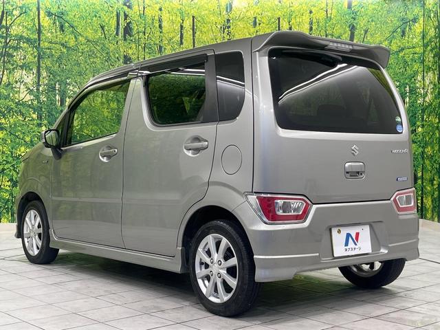 ワゴンR ハイブリッドFZ 全周囲カメラ 衝突被害軽減システム 禁煙車 シートヒーター コーナーセンサー スマートキー LEDヘッド ETC 純正14インチアルミ オートライト オートエアコン Bluetooth CD(45枚目)