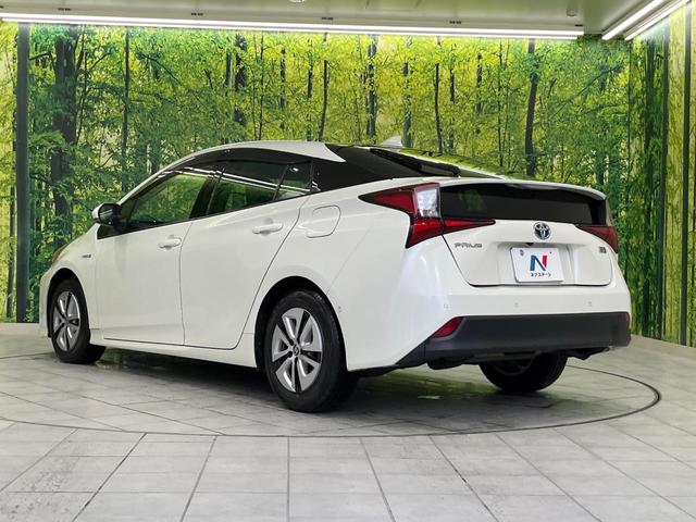 プリウス A 純正SDナビ バックカメラ 衝突被害軽減システム レーダークルーズ 禁煙車 パワーシート ドラレコ コーナーセンサー スマートキー LEDヘッド ビルトインETC 純正15インチアルミ 車線逸脱警報(25枚目)