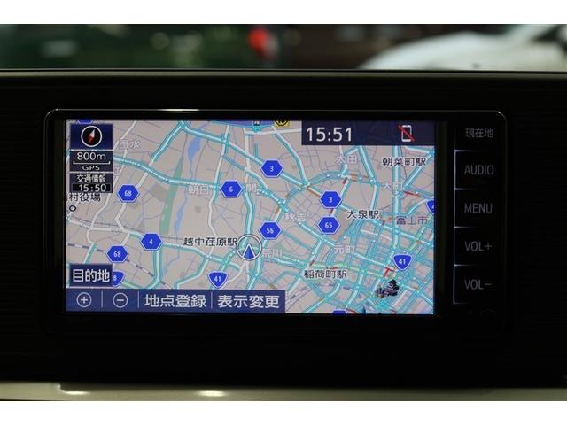 【メモリーナビ】操作はタッチパネルで簡単です。遠出や初めての場所もこれで安心ですね！