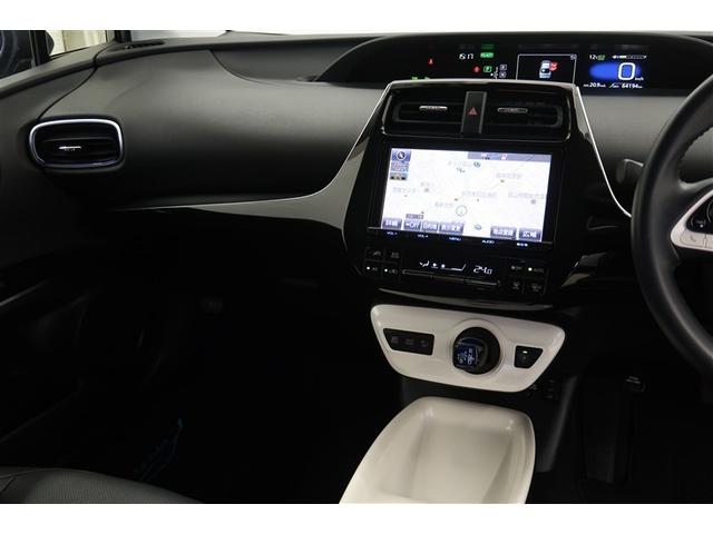 プリウス Ａプレミアム　ツーリングセレクション　革シート　フルセグ　メモリーナビ　ＤＶＤ再生　バックカメラ　衝突被害軽減システム　ＥＴＣ　ドラレコ　ＬＥＤヘッドランプ（3枚目）